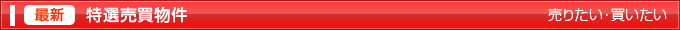 特選売買物件